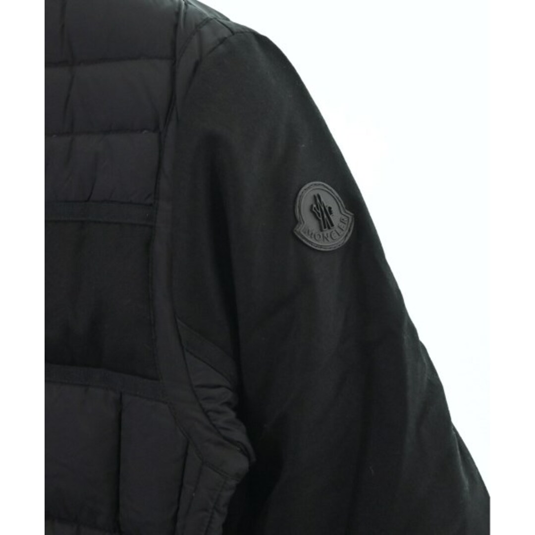 MONCLER(モンクレール)のMONCLER モンクレール ダウンジャケット/ダウンベスト 2(M位) 黒 【古着】【中古】 メンズのジャケット/アウター(ダウンジャケット)の商品写真