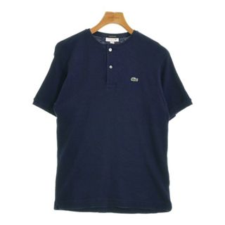 LACOSTE - LACOSTE ラコステ Tシャツ・カットソー 3(M位) 紺 【古着】【中古】