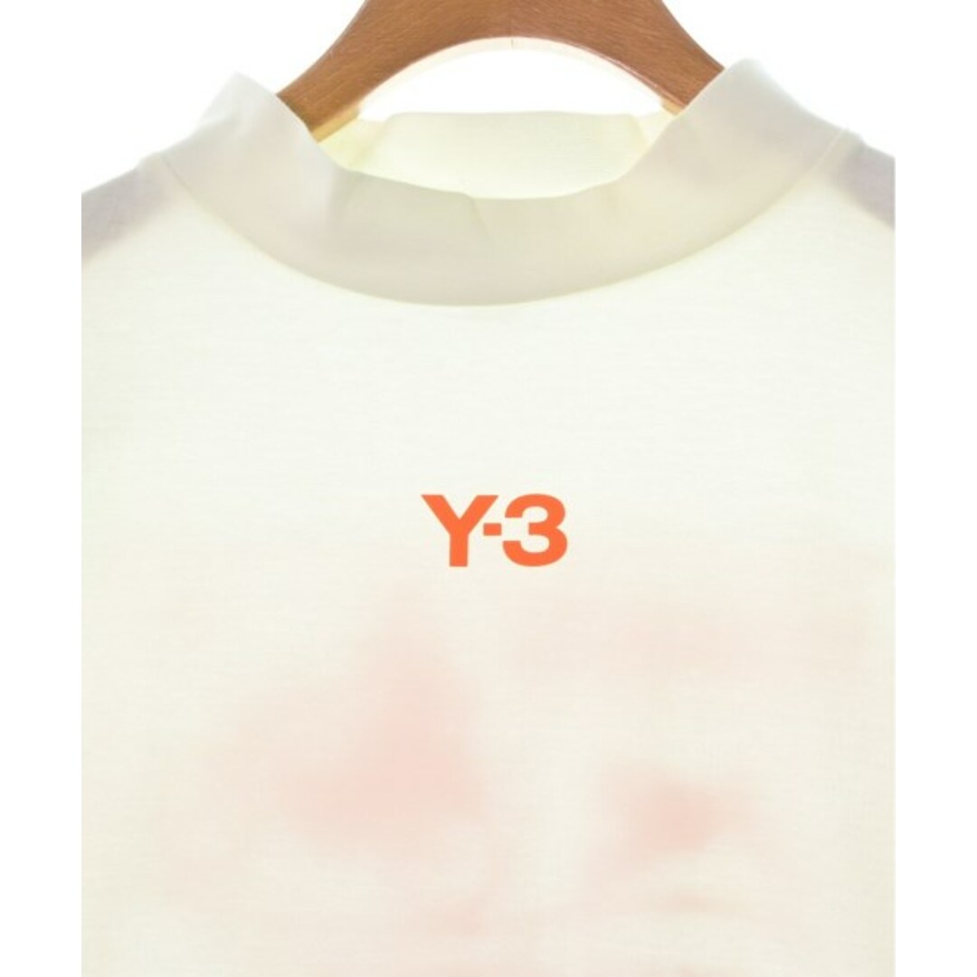 Y-3(ワイスリー)のY-3 ワイスリー Tシャツ・カットソー M 白xオレンジ系 【古着】【中古】 メンズのトップス(Tシャツ/カットソー(半袖/袖なし))の商品写真