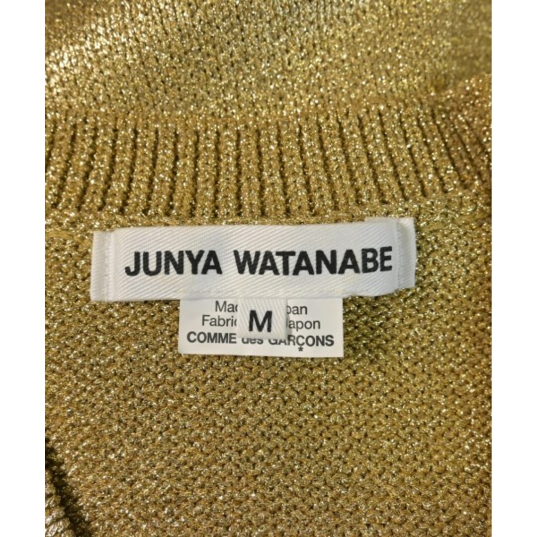 JUNYA WATANABE(ジュンヤワタナベ)のJUNYA WATANABE ジュンヤワタナベ ベスト M ゴールド 【古着】【中古】 レディースのトップス(ベスト/ジレ)の商品写真