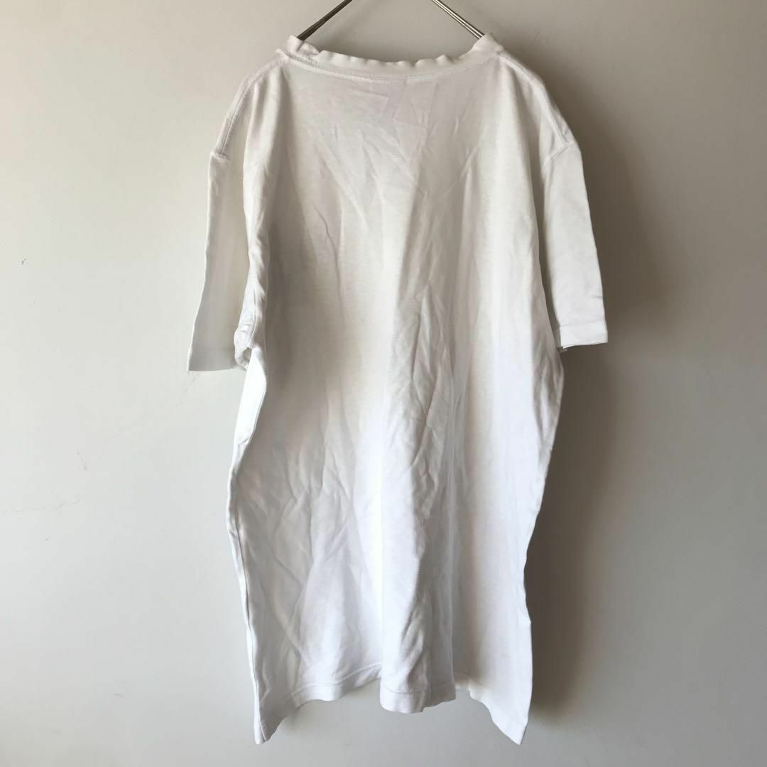 ニューヨーク・ヤンキース  Tシャツ 半袖 白 ロゴプリント 無地 野球 インナ メンズのトップス(Tシャツ/カットソー(半袖/袖なし))の商品写真