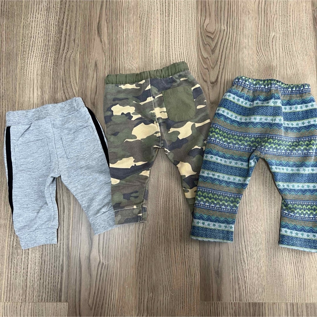 ZARA KIDS(ザラキッズ)の男の子 パンツ ZARAkids まとめ売り 3枚セット 80 キッズ/ベビー/マタニティのベビー服(~85cm)(パンツ)の商品写真