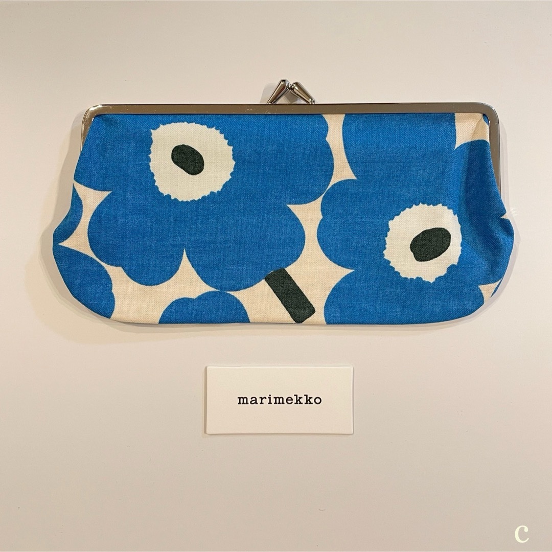 marimekko(マリメッコ)のmarimekko マリメッコ UNIKKO がま口ポーチ　完売色 レディースのファッション小物(ポーチ)の商品写真