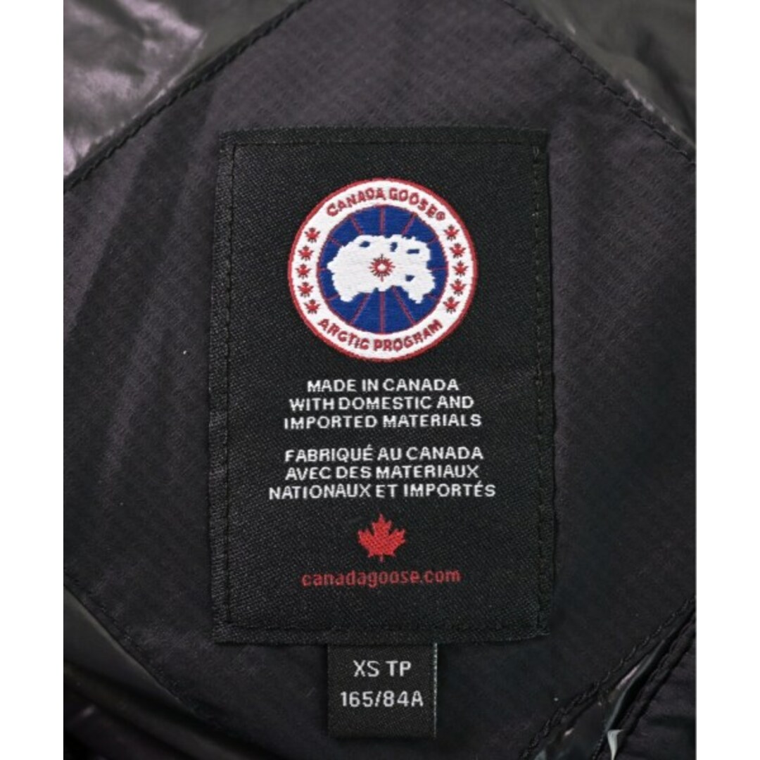 CANADA GOOSE(カナダグース)のCANADA GOOSE カナダグース ダウンジャケット/ダウンベスト XS 黒 【古着】【中古】 レディースのジャケット/アウター(ダウンジャケット)の商品写真