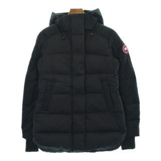 カナダグース(CANADA GOOSE)のCANADA GOOSE カナダグース ダウンジャケット/ダウンベスト XS 黒 【古着】【中古】(ダウンジャケット)