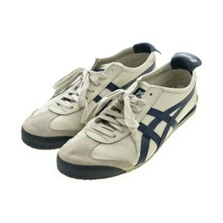 Onitsuka Tiger - Onitsuka Tiger オニツカタイガー スニーカー 27cm 白x紺 【古着】【中古】