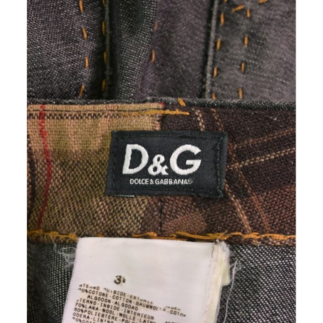 D&G(ディーアンドジー)のD&G ディー＆ジー デニムパンツ -(S位) 黒(デニム) 【古着】【中古】 メンズのパンツ(デニム/ジーンズ)の商品写真