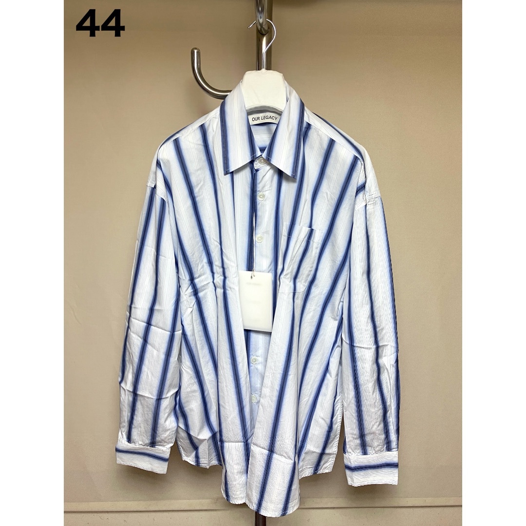 Maison Martin Margiela(マルタンマルジェラ)の新品 44 23aw OUR LEGACY ストライプシャツ 6064 メンズのトップス(シャツ)の商品写真