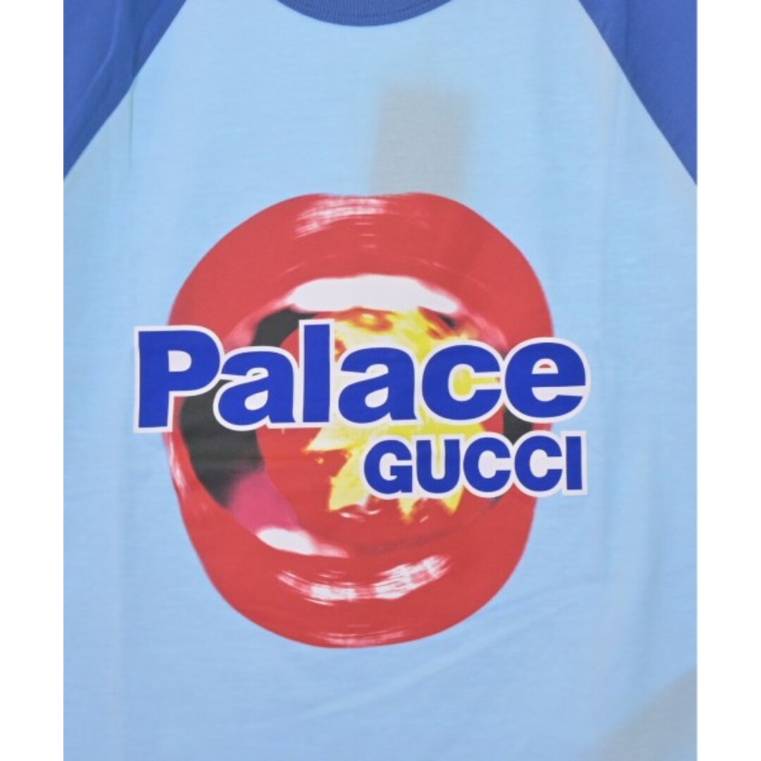 Gucci(グッチ)のGUCCI グッチ Tシャツ・カットソー S 青系 【古着】【中古】 メンズのトップス(Tシャツ/カットソー(半袖/袖なし))の商品写真