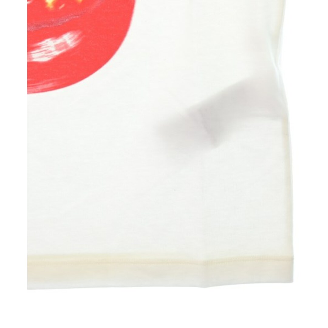 Gucci(グッチ)のGUCCI グッチ Tシャツ・カットソー XS 白x赤 【古着】【中古】 メンズのトップス(Tシャツ/カットソー(半袖/袖なし))の商品写真