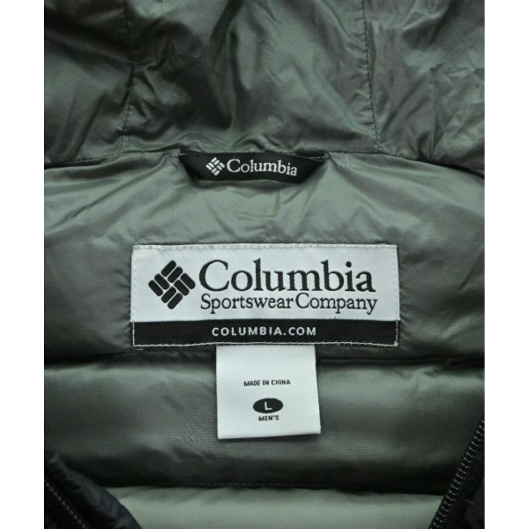 Columbia(コロンビア)のColumbia コロンビア ダウンジャケット/ダウンベスト L 黒 【古着】【中古】 メンズのジャケット/アウター(ダウンジャケット)の商品写真