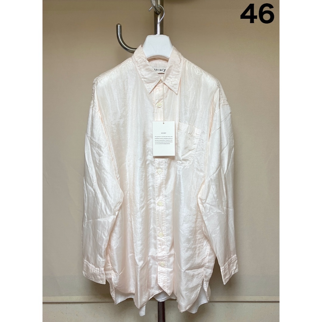 Maison Martin Margiela(マルタンマルジェラ)の新品 46 23ss OUR LEGACY シルクオーバーサイズシャツ 6061 メンズのトップス(シャツ)の商品写真