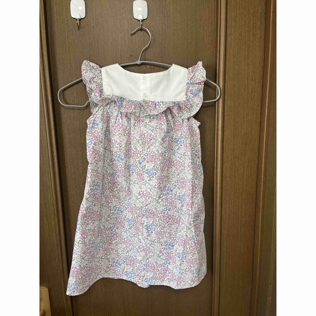 BeBe(ベベ)の新品　べべ　ワンピース　110 キッズ/ベビー/マタニティのキッズ服女の子用(90cm~)(ワンピース)の商品写真