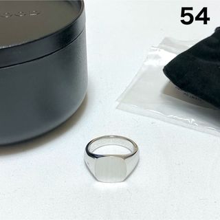 トムウッド(TOM WOOD)の新品 54 TOMWOOD Kay Ring Satin 指輪 5685(リング(指輪))