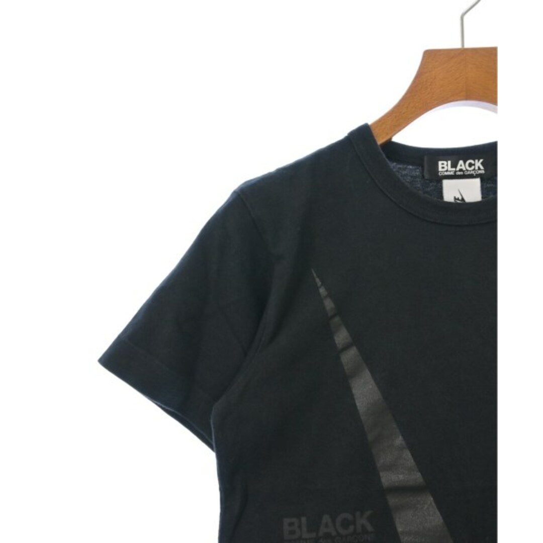 BLACK COMME des GARCONS(ブラックコムデギャルソン)のBLACK COMME des GARCONS Tシャツ・カットソー XS 黒 【古着】【中古】 レディースのトップス(カットソー(半袖/袖なし))の商品写真