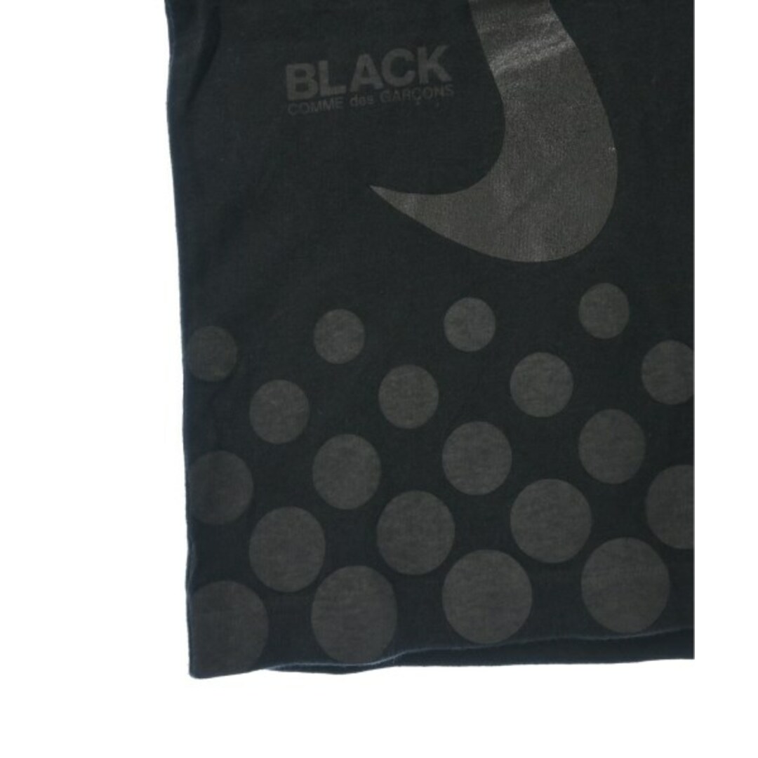 BLACK COMME des GARCONS(ブラックコムデギャルソン)のBLACK COMME des GARCONS Tシャツ・カットソー XS 黒 【古着】【中古】 レディースのトップス(カットソー(半袖/袖なし))の商品写真