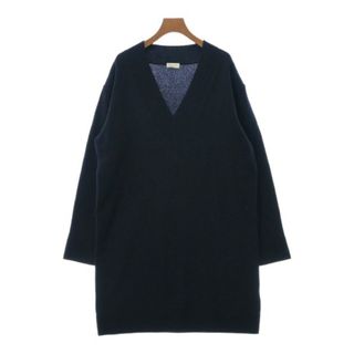 ドリスヴァンノッテン(DRIES VAN NOTEN)のDRIES VAN NOTEN ドリスヴァンノッテン ワンピース XS 紺 【古着】【中古】(ひざ丈ワンピース)