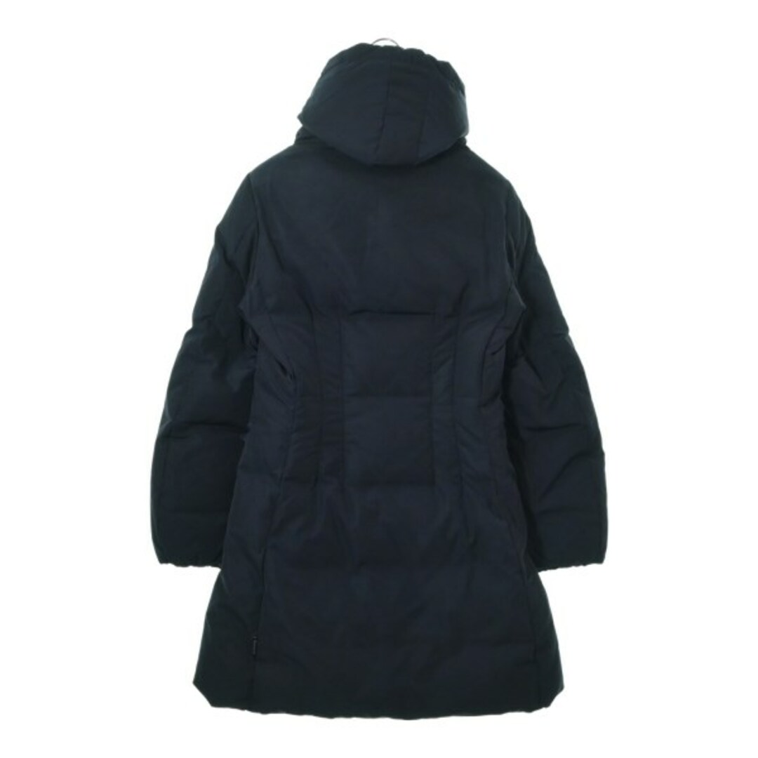 MONCLER(モンクレール)のMONCLER モンクレール ダウンコート 1(S位) 紺 【古着】【中古】 レディースのジャケット/アウター(ダウンコート)の商品写真