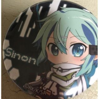 ソードアートオンライン アリシゼーション 缶バッジ シノン デフォルメ SAO