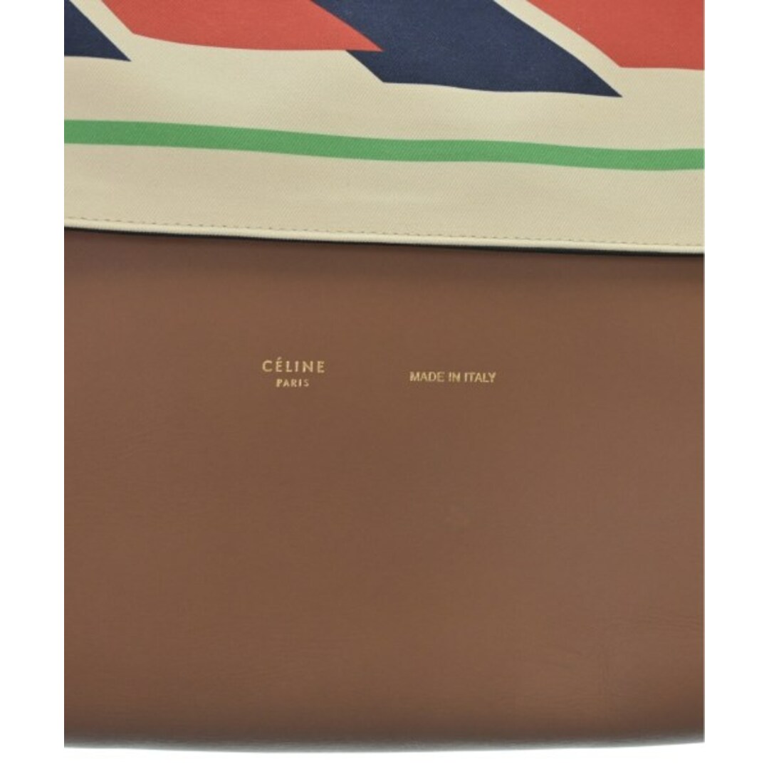 celine(セリーヌ)のCELINE セリーヌ ハンドバッグ - 茶x赤x紺等 【古着】【中古】 レディースのバッグ(ハンドバッグ)の商品写真