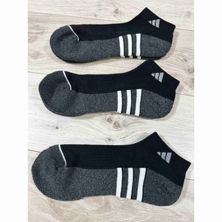 アディダス(adidas)のアディダス　　くつ下　25〜.28センチ 3足セット！(ソックス)