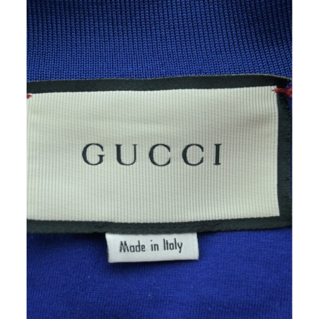 Gucci(グッチ)のGUCCI グッチ ブルゾン XS 青x赤 【古着】【中古】 メンズのジャケット/アウター(その他)の商品写真