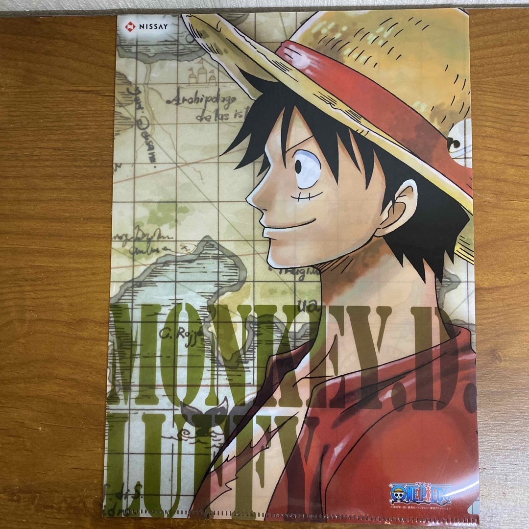 ONE PIECE(ワンピース)のONE PIECE クリアファイル エンタメ/ホビーのアニメグッズ(クリアファイル)の商品写真