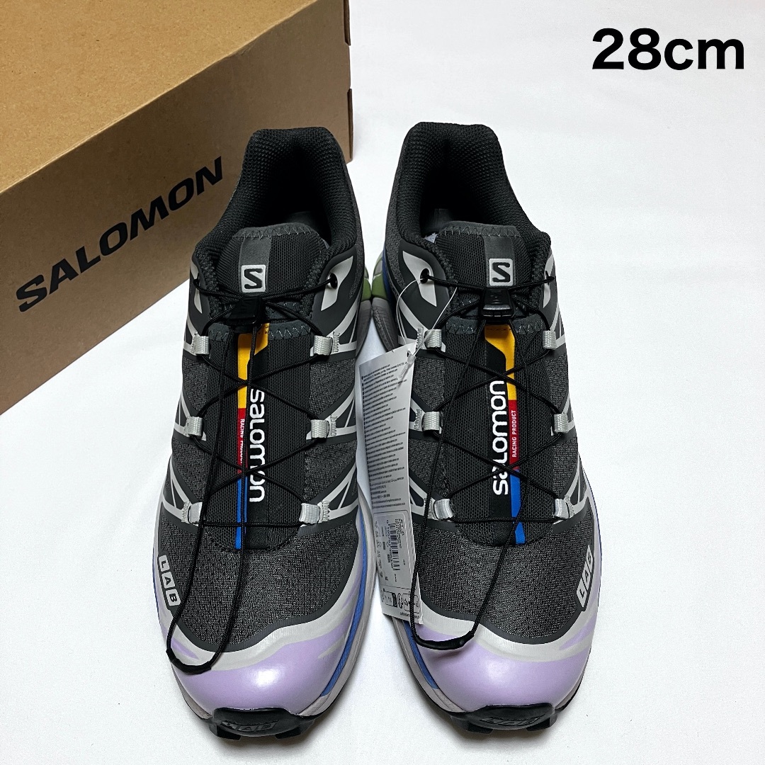 SALOMON(サロモン)の新品 28.0 23aw SALOMON XT-6 スニーカー 黒灰 6106 メンズの靴/シューズ(スニーカー)の商品写真