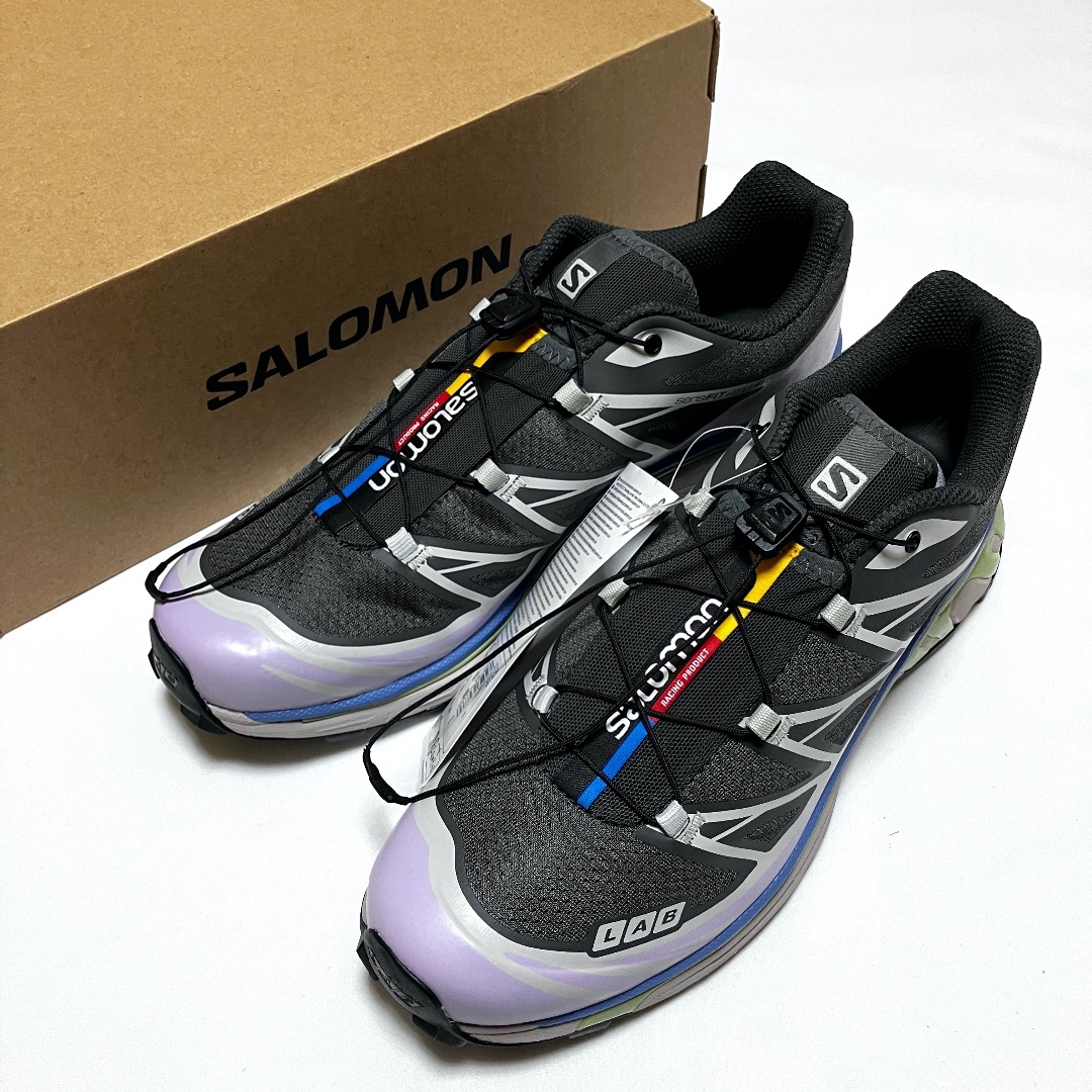 SALOMON(サロモン)の新品 28.0 23aw SALOMON XT-6 スニーカー 黒灰 6106 メンズの靴/シューズ(スニーカー)の商品写真