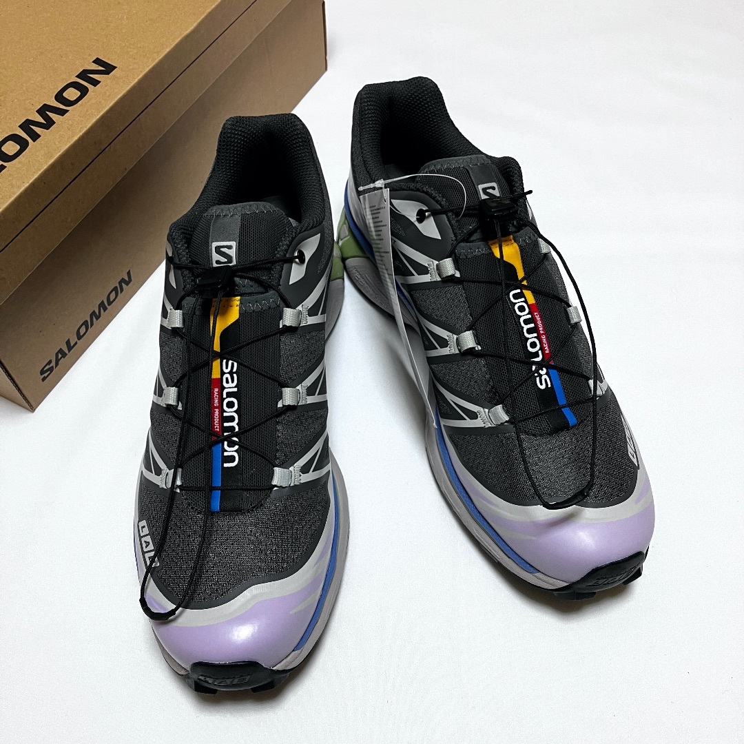 SALOMON(サロモン)の新品 28.0 23aw SALOMON XT-6 スニーカー 黒灰 6106 メンズの靴/シューズ(スニーカー)の商品写真