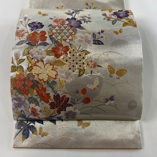 袋帯 美品 秀品 六通 正絹 【中古】