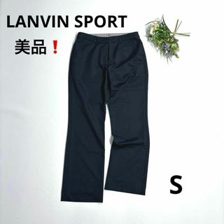 ランバン(LANVIN)の美品❗️ランバンスポール　S ミドルパンツ　ゴルフ　ネイビー　レディース(ウエア)