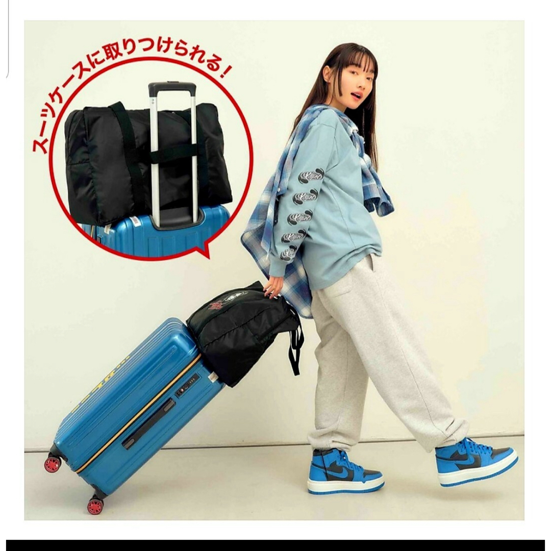 mini付録☆X-girl BIGトートバッグ エンタメ/ホビーの雑誌(ファッション)の商品写真