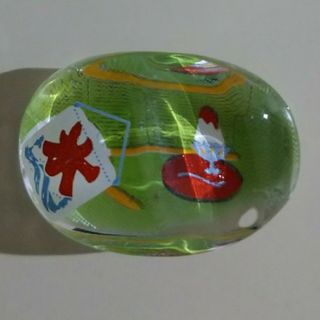 箸置き　ガラス　かき氷(カトラリー/箸)