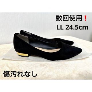 数回使用❗️レディース　パンプス　黒　LL(ハイヒール/パンプス)