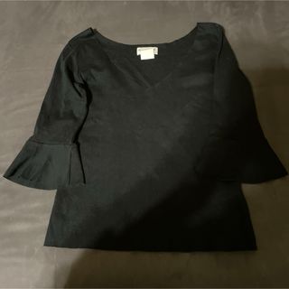 アニエスベー(agnes b.)のAgnes ｂ. アニエスベー Vネック フレアー袖　Tシャツ(Tシャツ(長袖/七分))