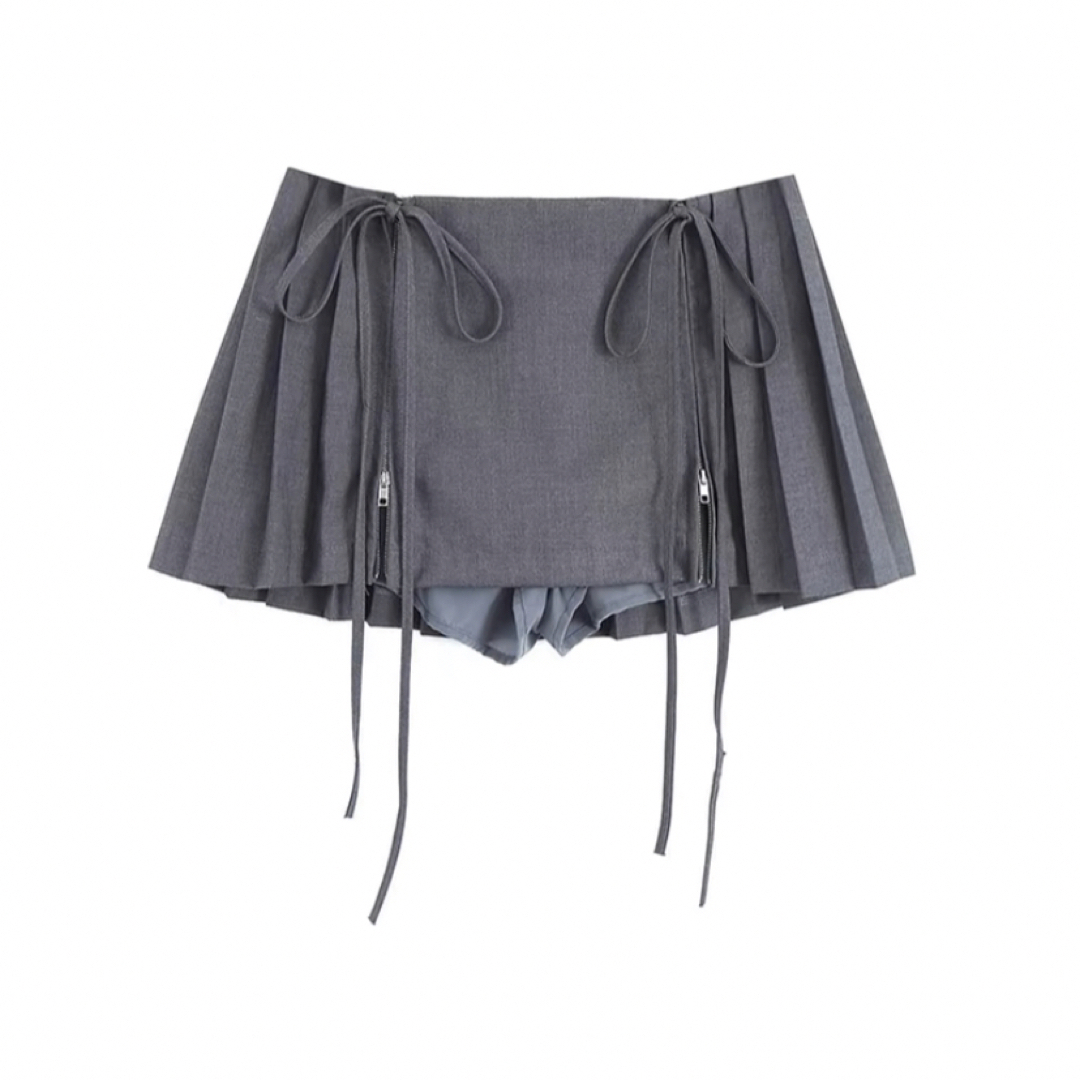 gray mini skirt ୨୧ レディースのスカート(ミニスカート)の商品写真