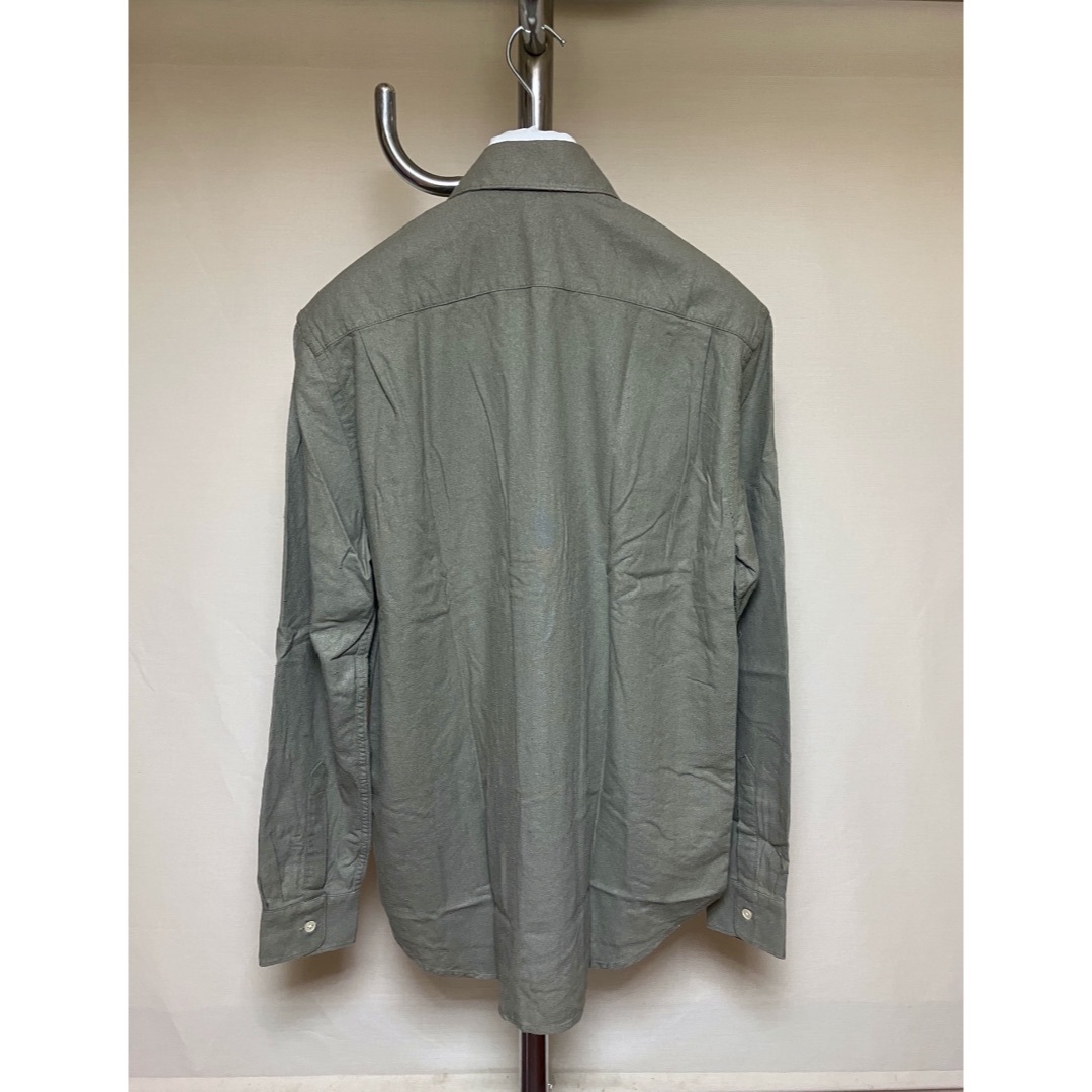 Maison Martin Margiela(マルタンマルジェラ)の新品 44 23aw OUR LEGACY クラシックシャツ 緑 6062 メンズのトップス(シャツ)の商品写真