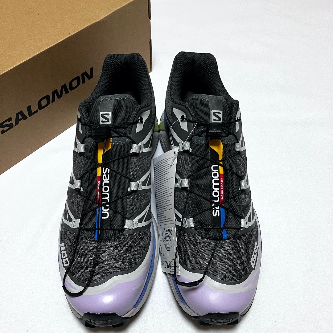 SALOMON(サロモン)の新品 27.5 23aw SALOMON XT-6 スニーカー 黒灰 6109 メンズの靴/シューズ(スニーカー)の商品写真