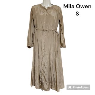 ミラオーウェン(Mila Owen)のMila Owen ミラオーウェン デザインギャザーワンピース size０(ロングワンピース/マキシワンピース)