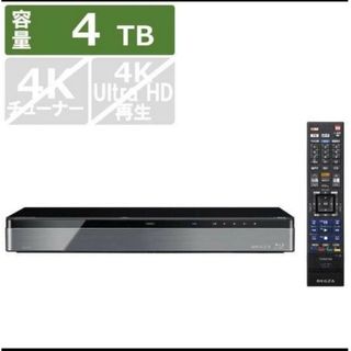 トウシバ(東芝)のTOSHIBA REGZA レグザブルーレイレコーダー DBR-M4008(ブルーレイレコーダー)