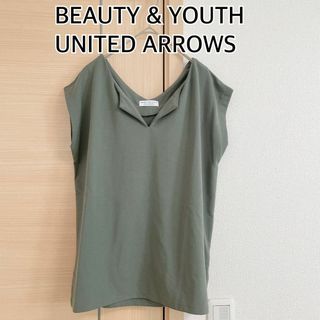 ビューティアンドユースユナイテッドアローズ(BEAUTY&YOUTH UNITED ARROWS)のBEAUTY & YOUTH ユナイテッドアローズ　半袖カットソー　Vネック(Tシャツ(半袖/袖なし))