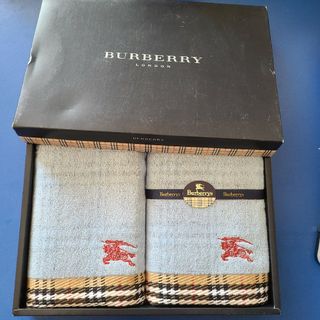 バーバリー(BURBERRY)のBURBERRY バーバリー フェイスタオル　２枚セット(タオル/バス用品)