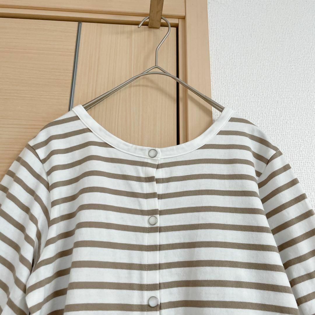 SHIPS(シップス)のSHIPS シップス　半袖カットソー　Tシャツ　ボーダー レディースのトップス(Tシャツ(半袖/袖なし))の商品写真