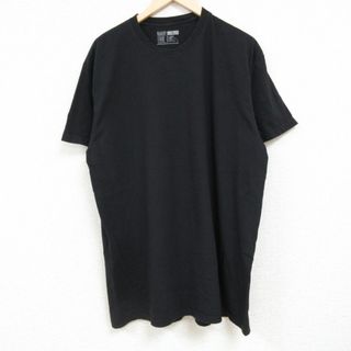 XL★古着 5.11 タクティカル 半袖 Tシャツ メンズ 無地 クルーネック 黒 ブラック 24mar28 中古