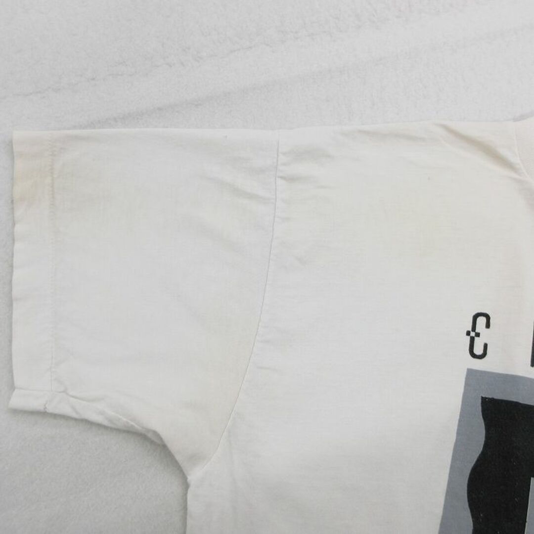 XL★古着 半袖 ビンテージ Tシャツ メンズ 90年代 90s チチェンイッツァ 遺跡 クルーネック 白 ホワイト 24mar28 中古 メンズのトップス(Tシャツ/カットソー(半袖/袖なし))の商品写真