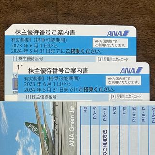 エーエヌエー(ゼンニッポンクウユ)(ANA(全日本空輸))の【即日発送】ANA 全日空 全日本空輸 株主優待券 2枚(その他)