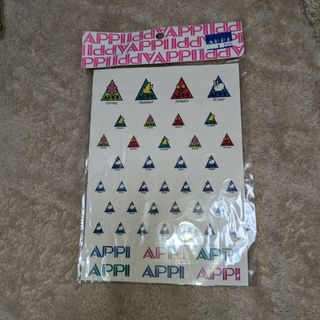 新品 90年代 ビンテージ APPI 安比高原 スキー ステッカー シール(スキー場)