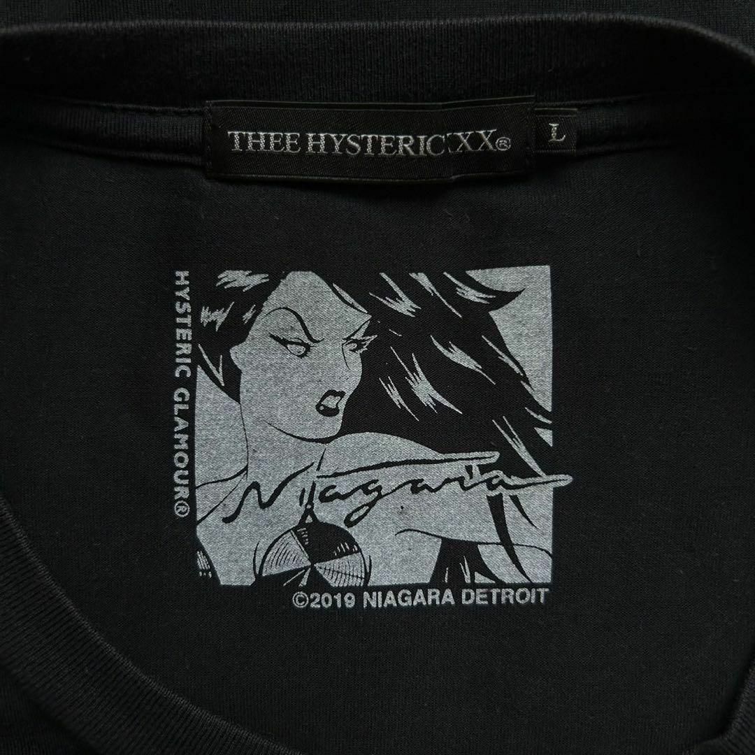 Thee Hysteric XXX(ジィヒステリックトリプルエックス)の【超希少モデル】ヒステリックグラマー☆ヒスガール Tシャツ Lサイズ 入手困難 メンズのトップス(Tシャツ/カットソー(半袖/袖なし))の商品写真