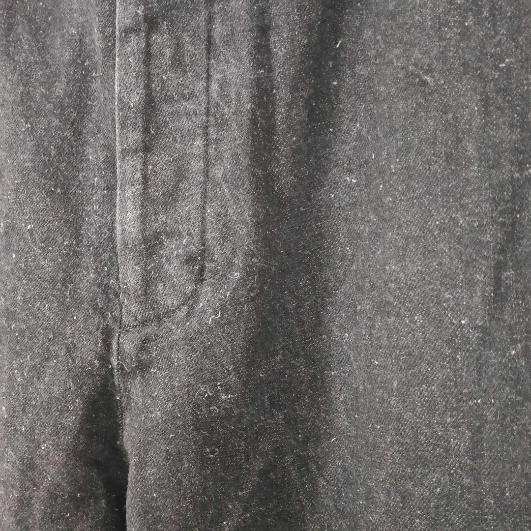 nest Robe(ネストローブ)のnest Robe 硫化染めコットンヘンプセルビッチデニムトラウザーズ レディースのパンツ(デニム/ジーンズ)の商品写真